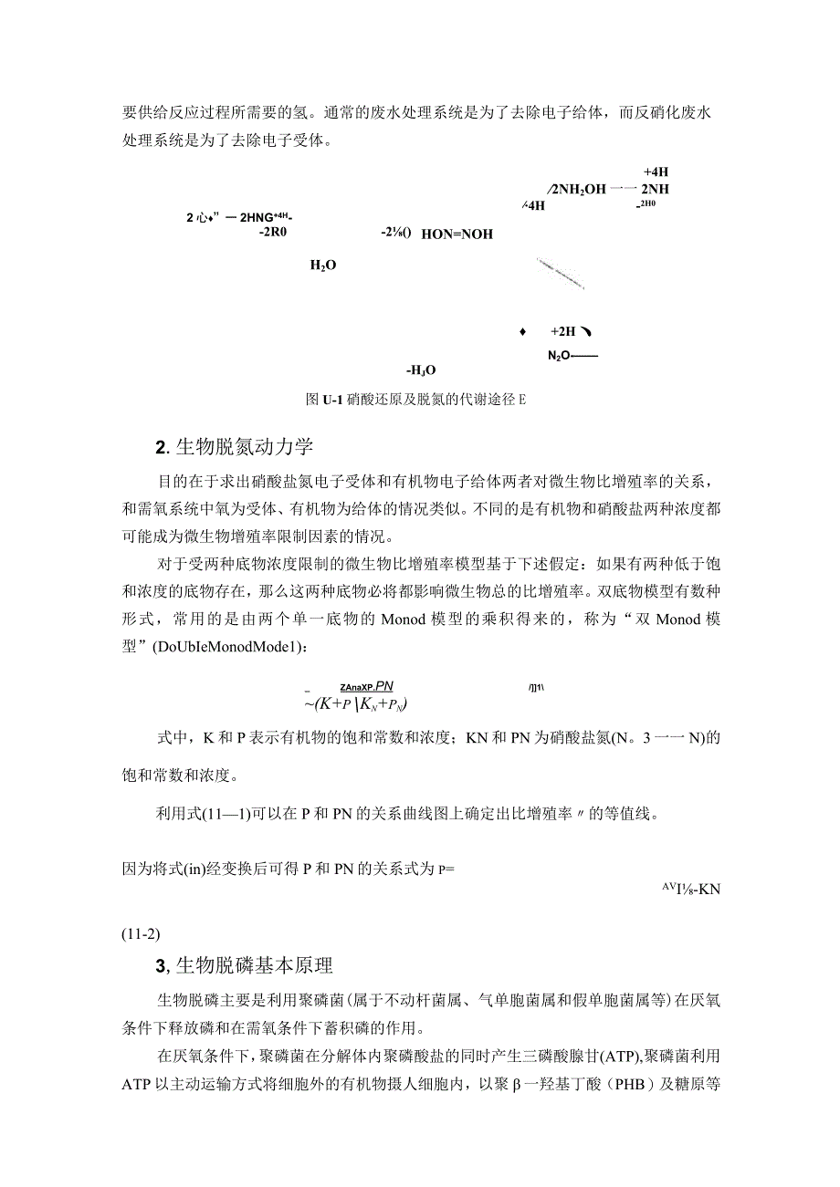 武理工水污染控制原理研究生教案第11章 废水的脱氮与除磷.docx_第3页