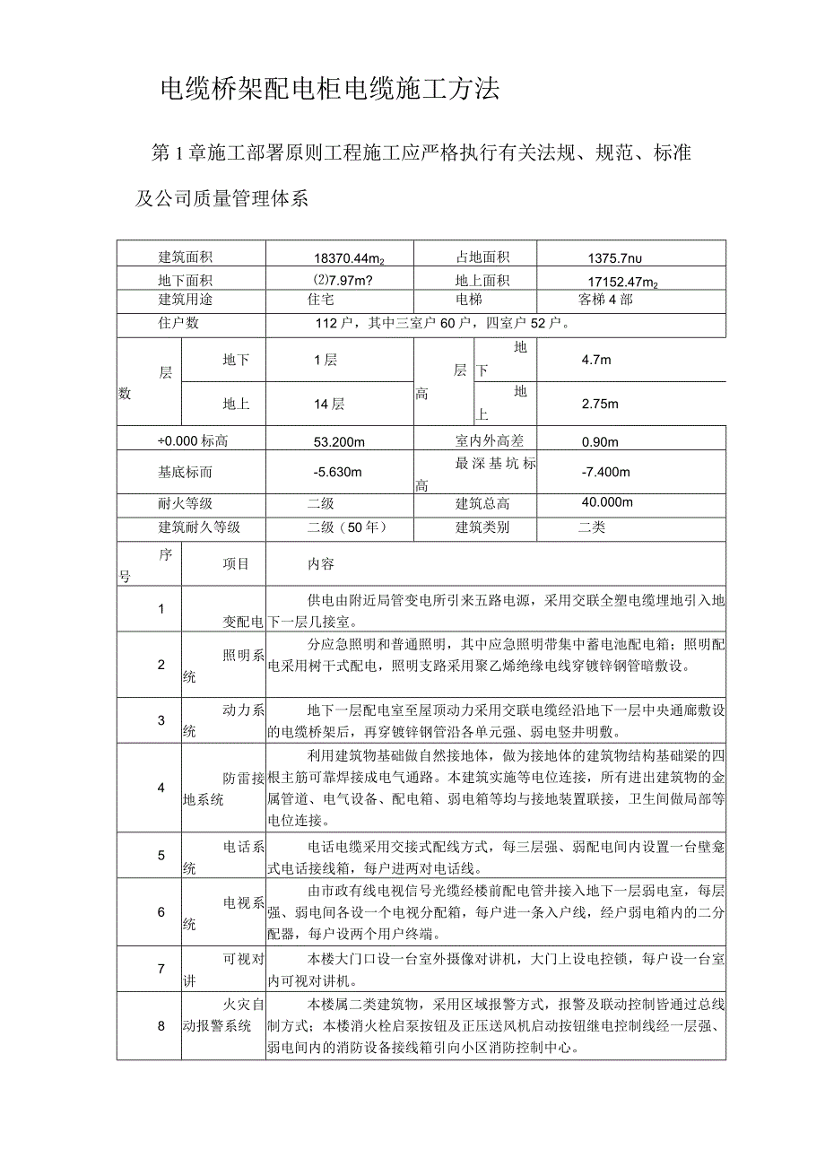 电缆桥架配电柜电缆施工方法.docx_第1页