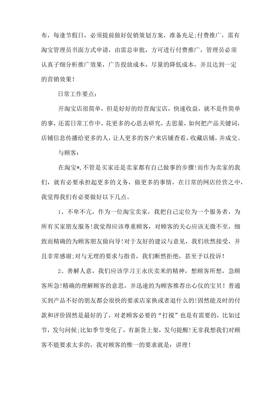 淘宝运营工作计划.docx_第3页