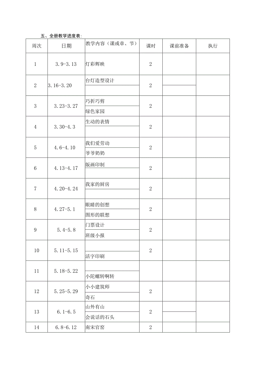 第六册美术教学计划.docx_第3页