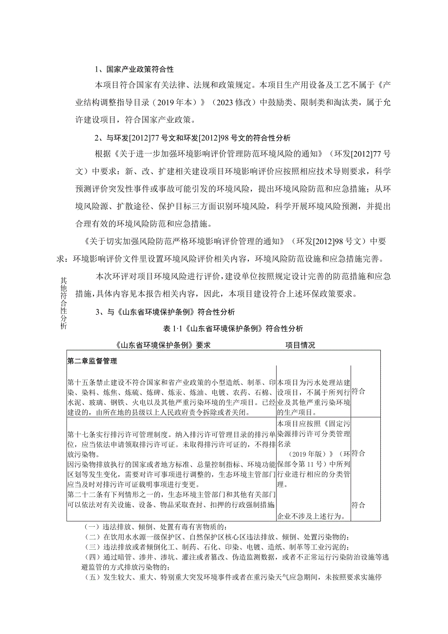 污水处理站建设项目环评报告表.docx_第2页