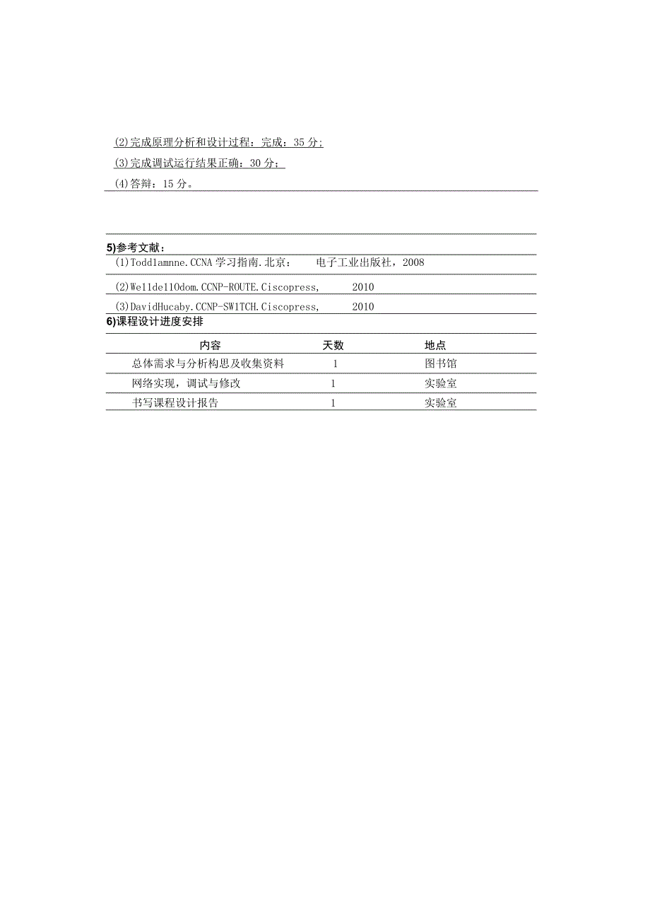 网络课程设计报告校园网网络构建方案设计和实现.docx_第3页