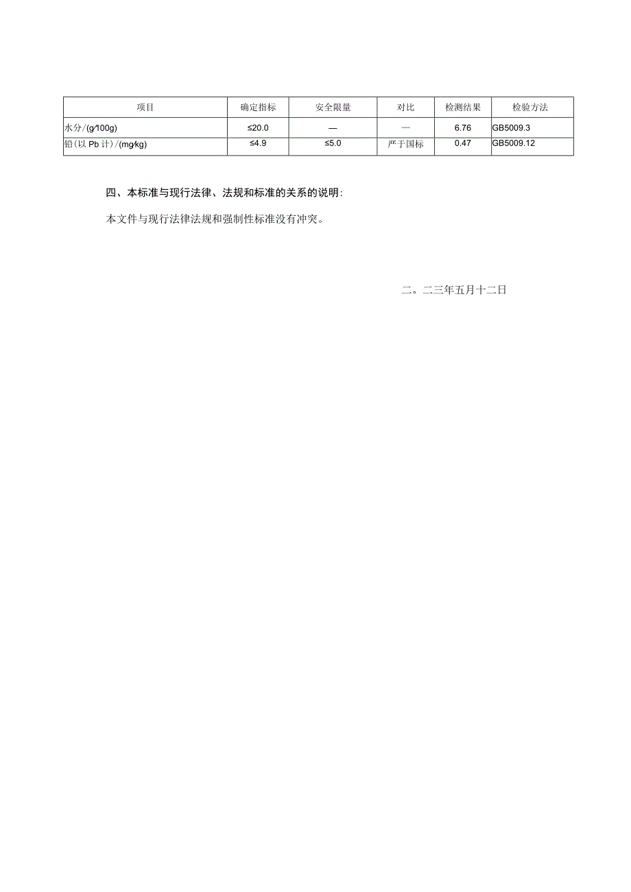 重庆锄禾农产品有限公司食品安全企业标准《代用茶》编制说明.docx_第2页