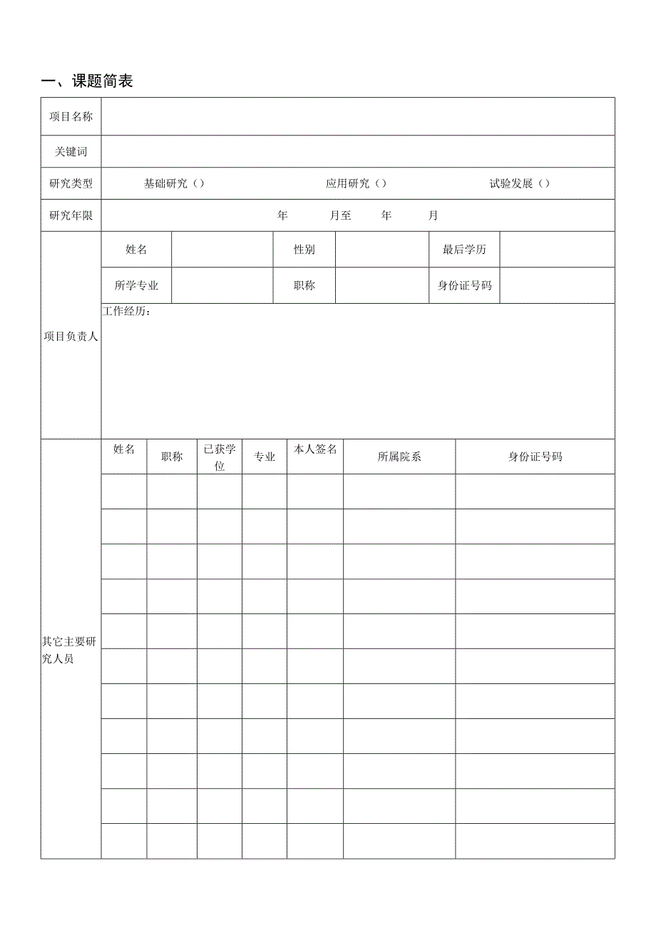 青年专项郴州职业技术学院科学研究项目申请书.docx_第3页