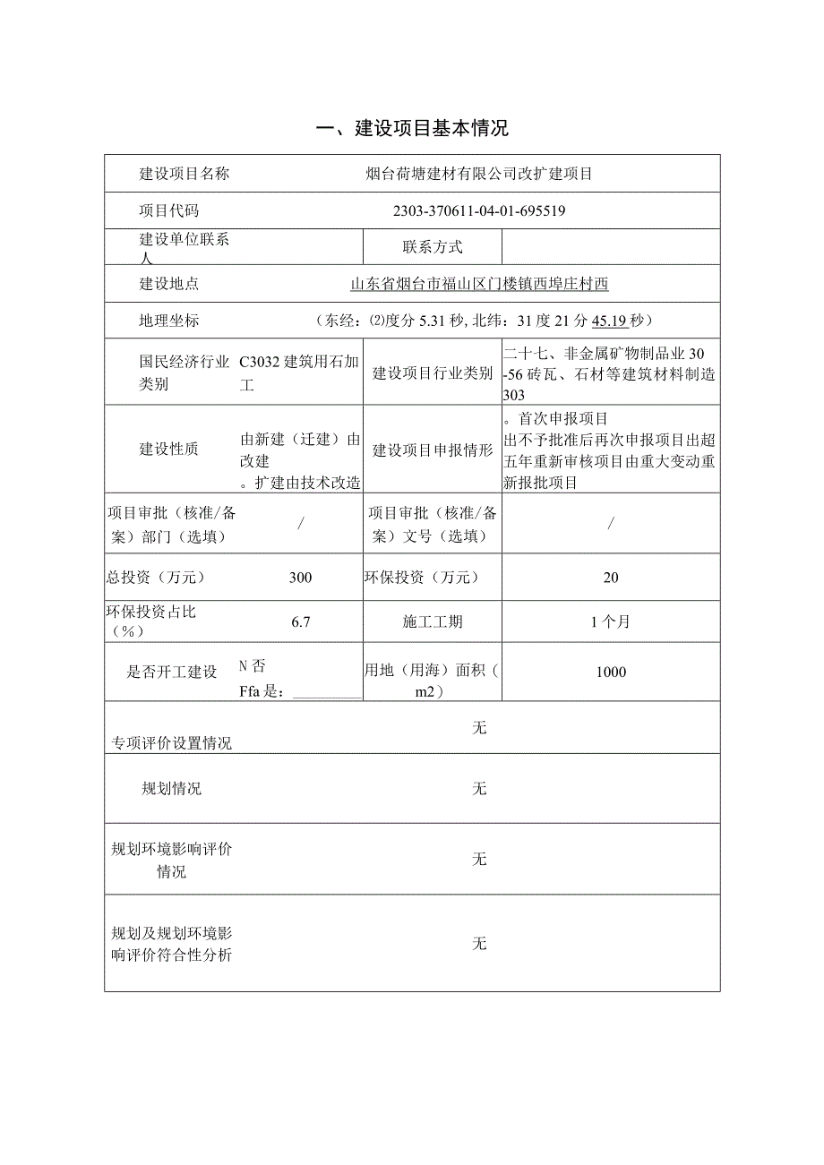 预拌砂浆 30 万吨年水泥制品 10 万立 方米改扩建项目环评报告表.docx_第2页