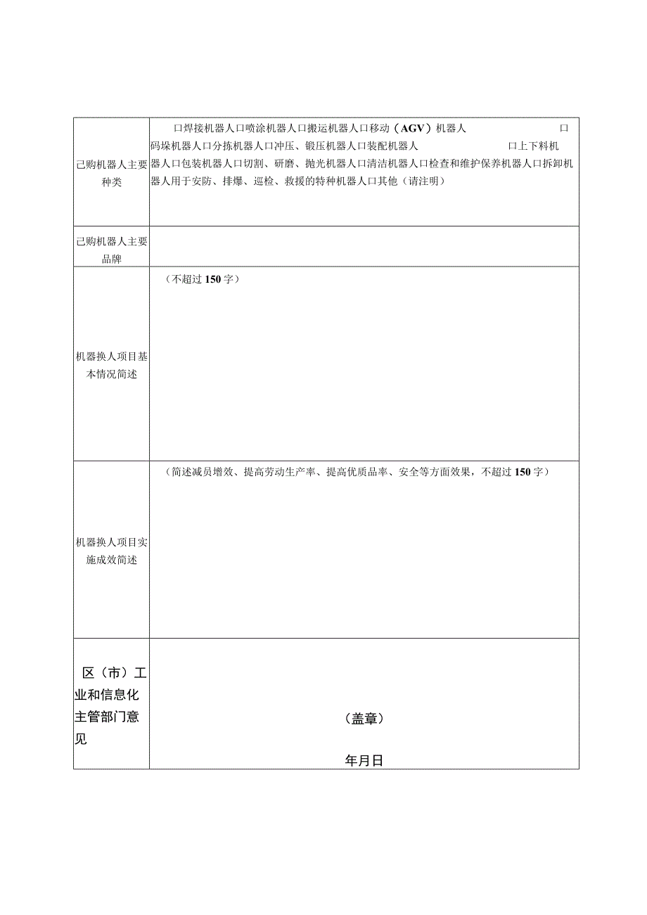 青岛市工业企业机器换人项目申报表.docx_第2页