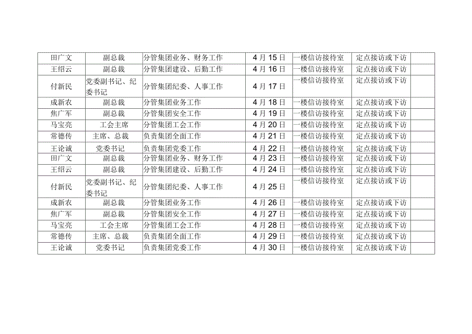 领导干部接访计划表.docx_第2页