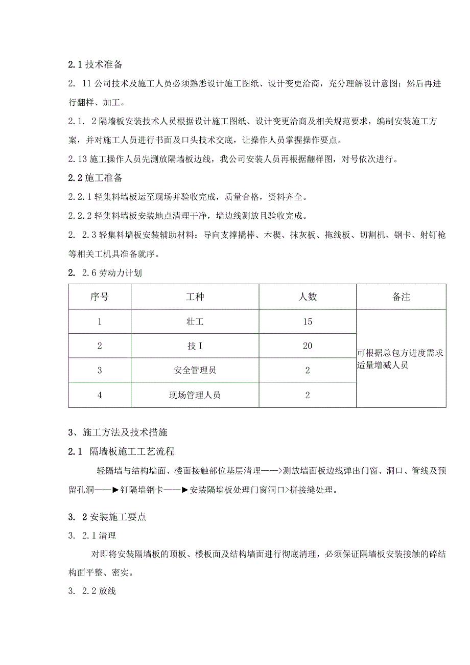 商业楼及住宅项目ALC轻质隔墙板施工方案.docx_第3页