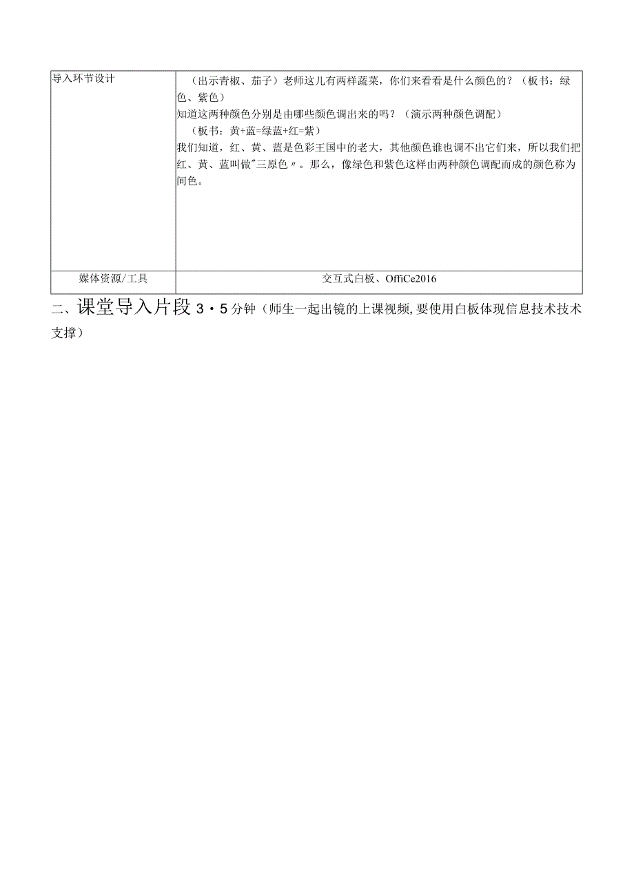 《 绿色的画 》课堂导入设计.docx_第2页