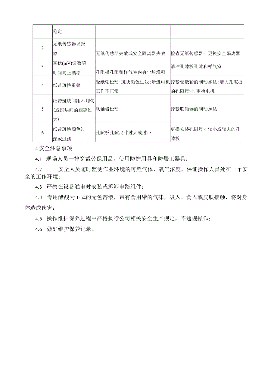 在线硫化氢分析仪维护保养规程（903型）.docx_第3页