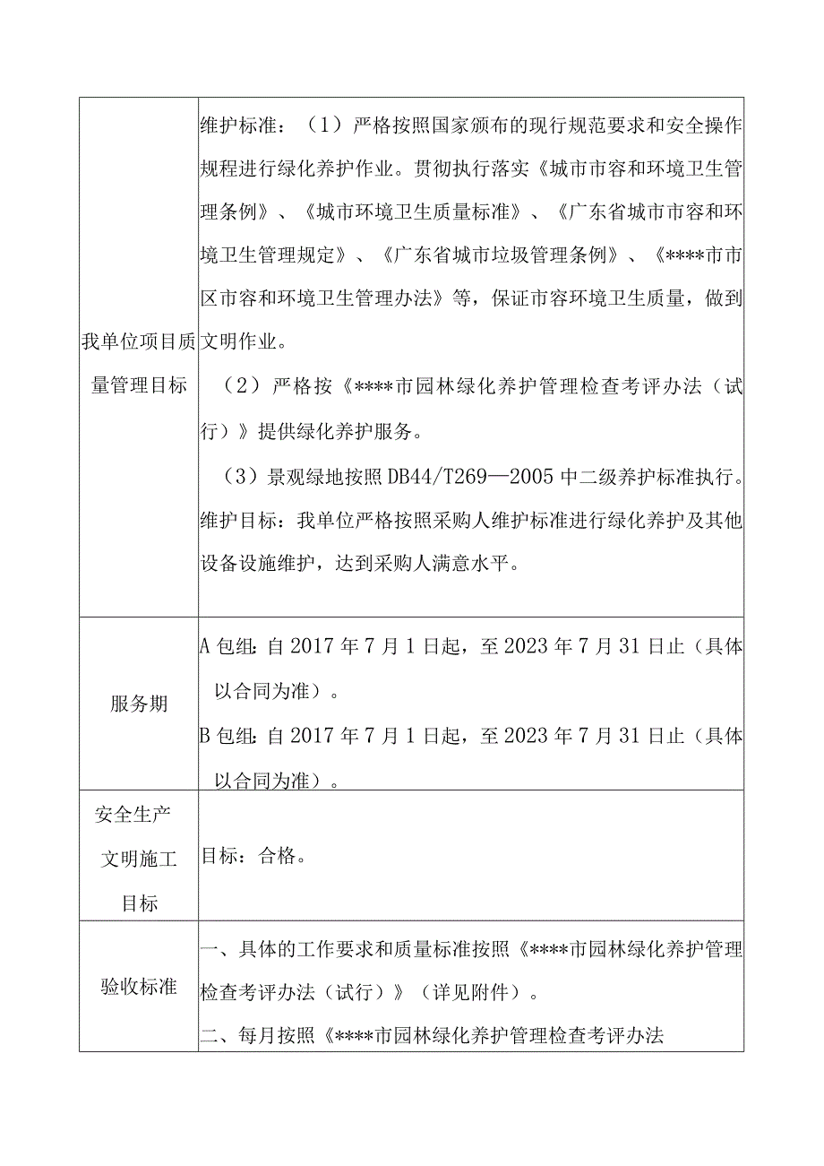 城市园林绿地承包养护管理项目服务内容和目标.docx_第3页