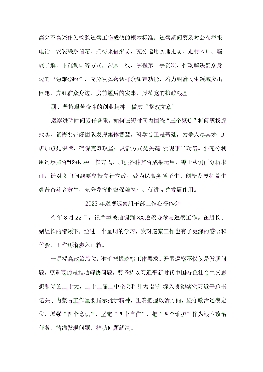 国有企业单位2023年纪检巡察组巡检工作个人心得体会.docx_第3页