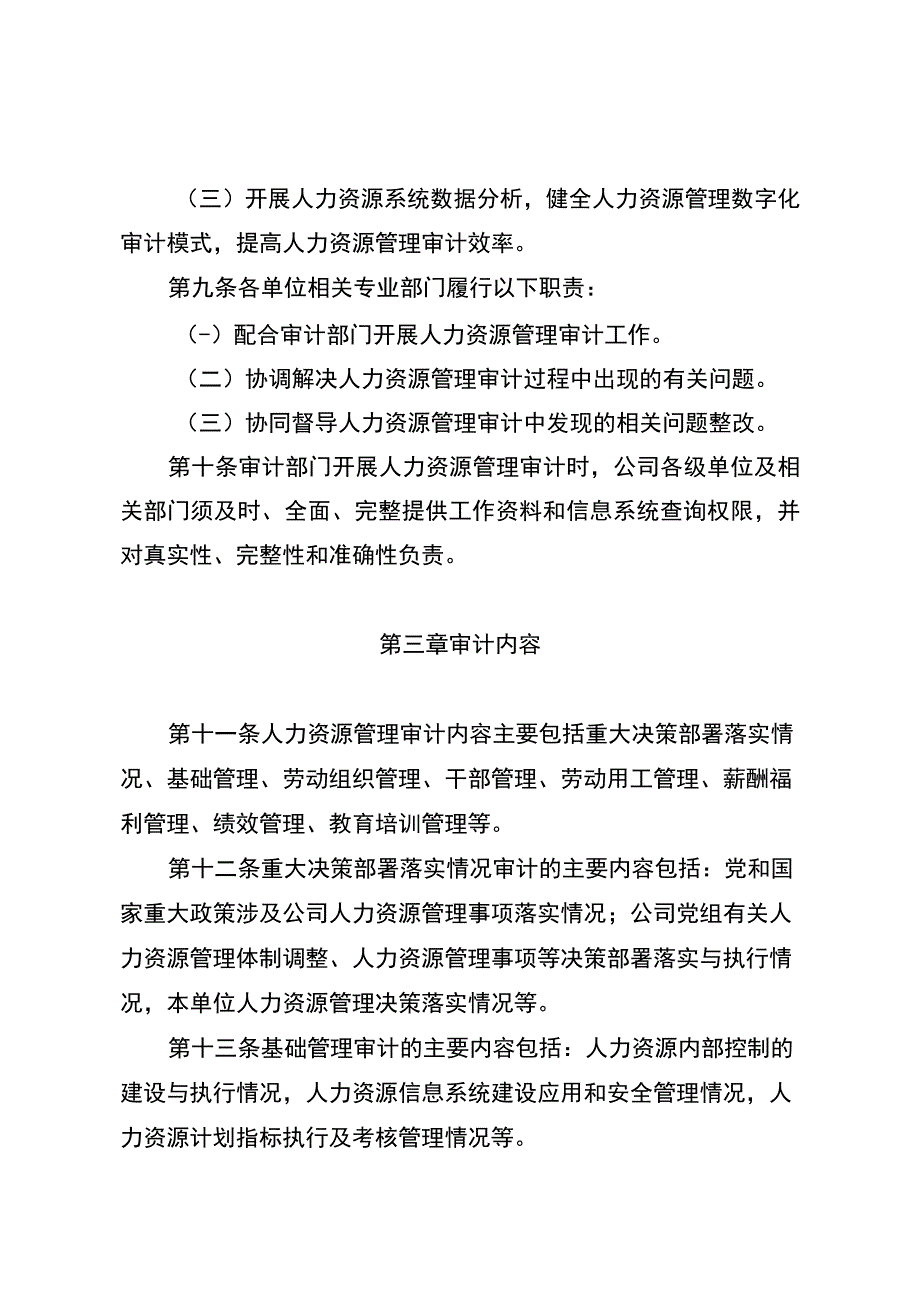 国网（审4）989-2019 国家电网有限公司人力资源管理审计办法.docx_第3页