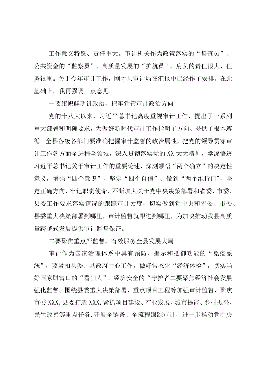 在县委审计委员会会议上的讲话.docx_第2页