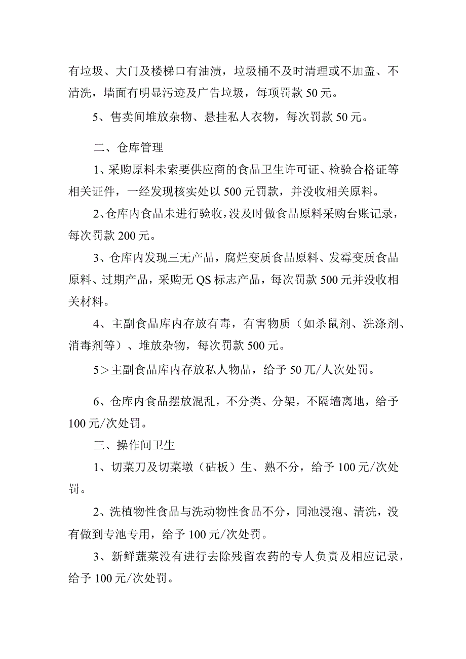 学院食堂食品卫生安全监督管理实施细则.docx_第2页