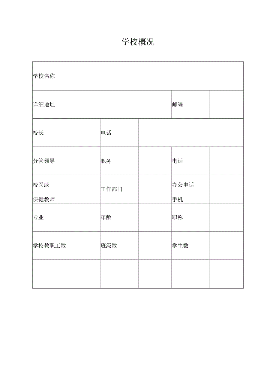 学校概况（空表）.docx_第1页