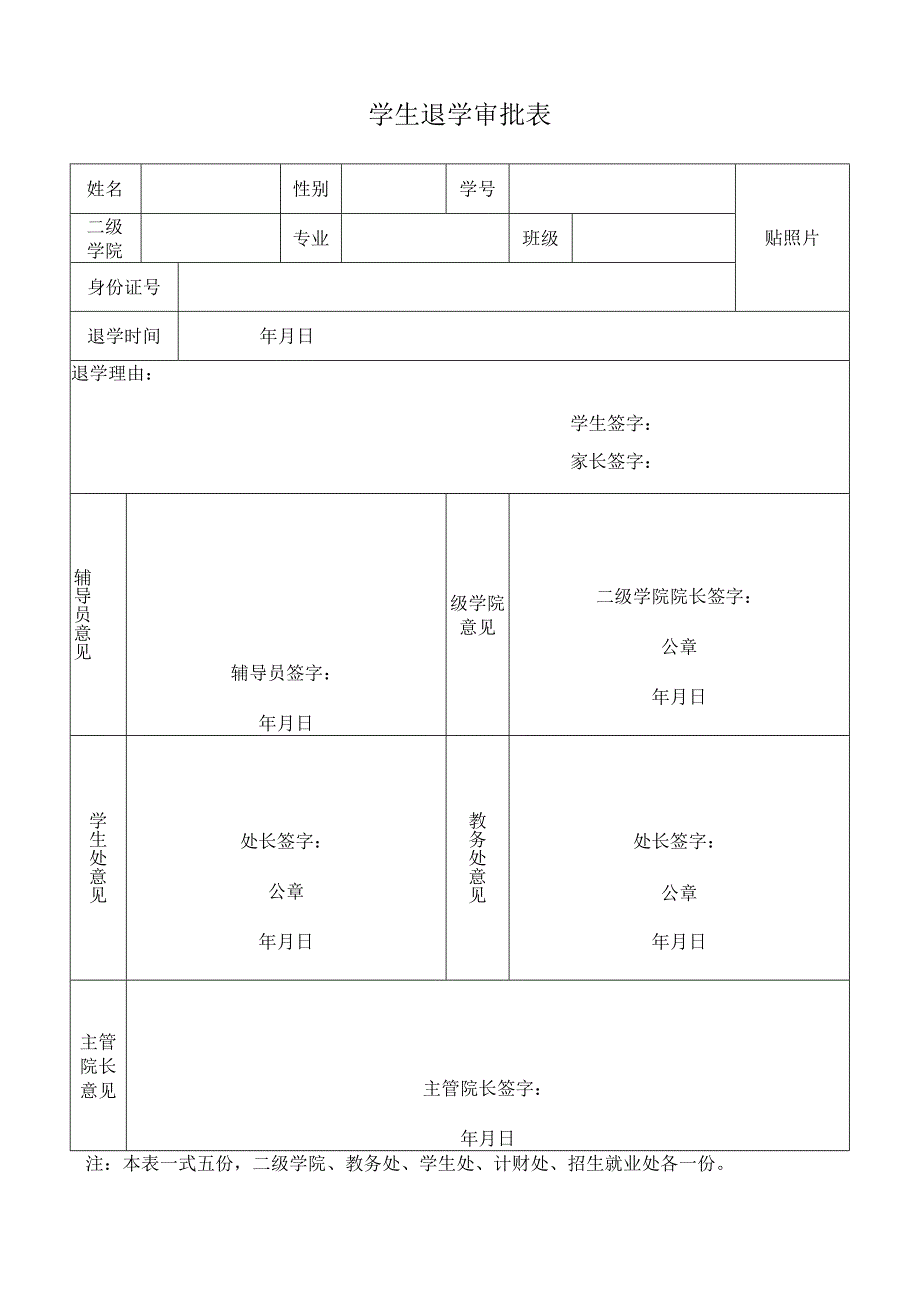 学生退学审批表.docx_第1页