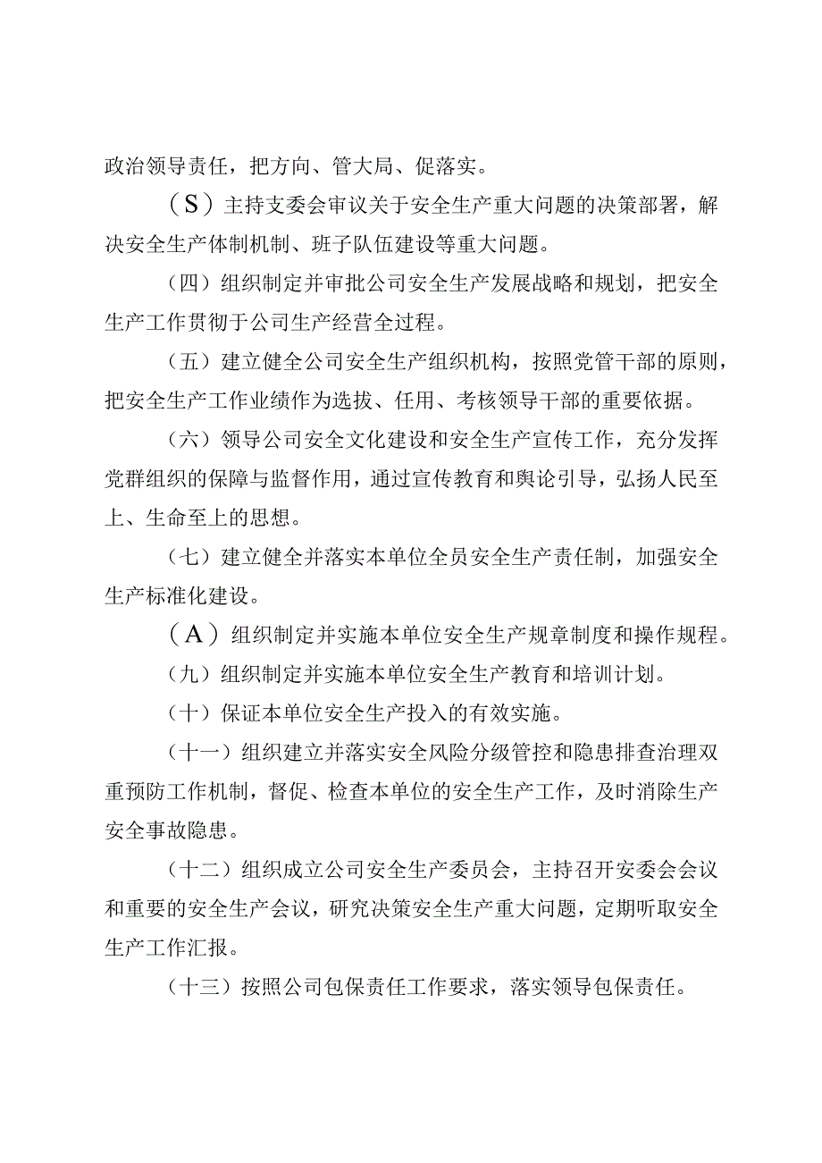 安全生产责任制管理办法.docx_第2页