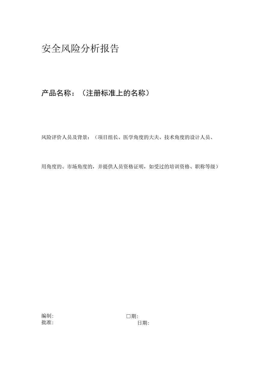 安全风险评估报告的范文.docx_第1页
