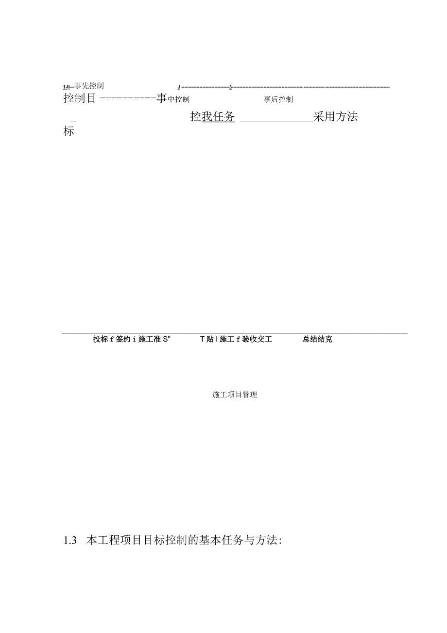 工业园场平道路及管网建设工程项目控制目标的制定.docx_第2页