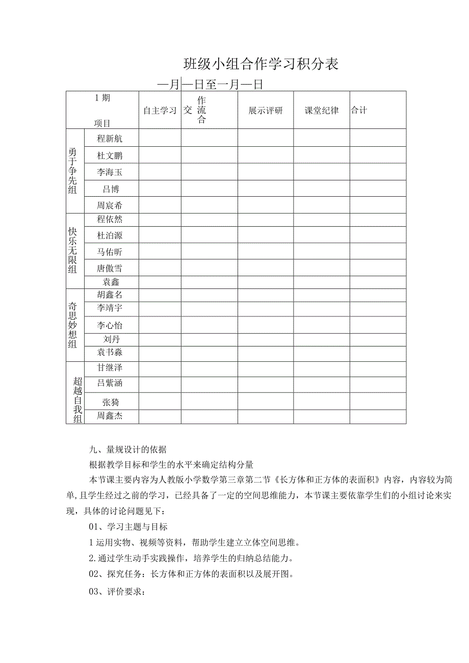 小组合作学习效果评价量规.docx_第3页