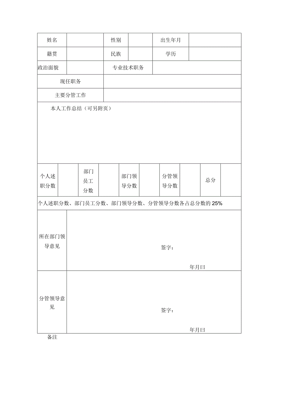 公司中层干部试用期考核表.docx_第2页