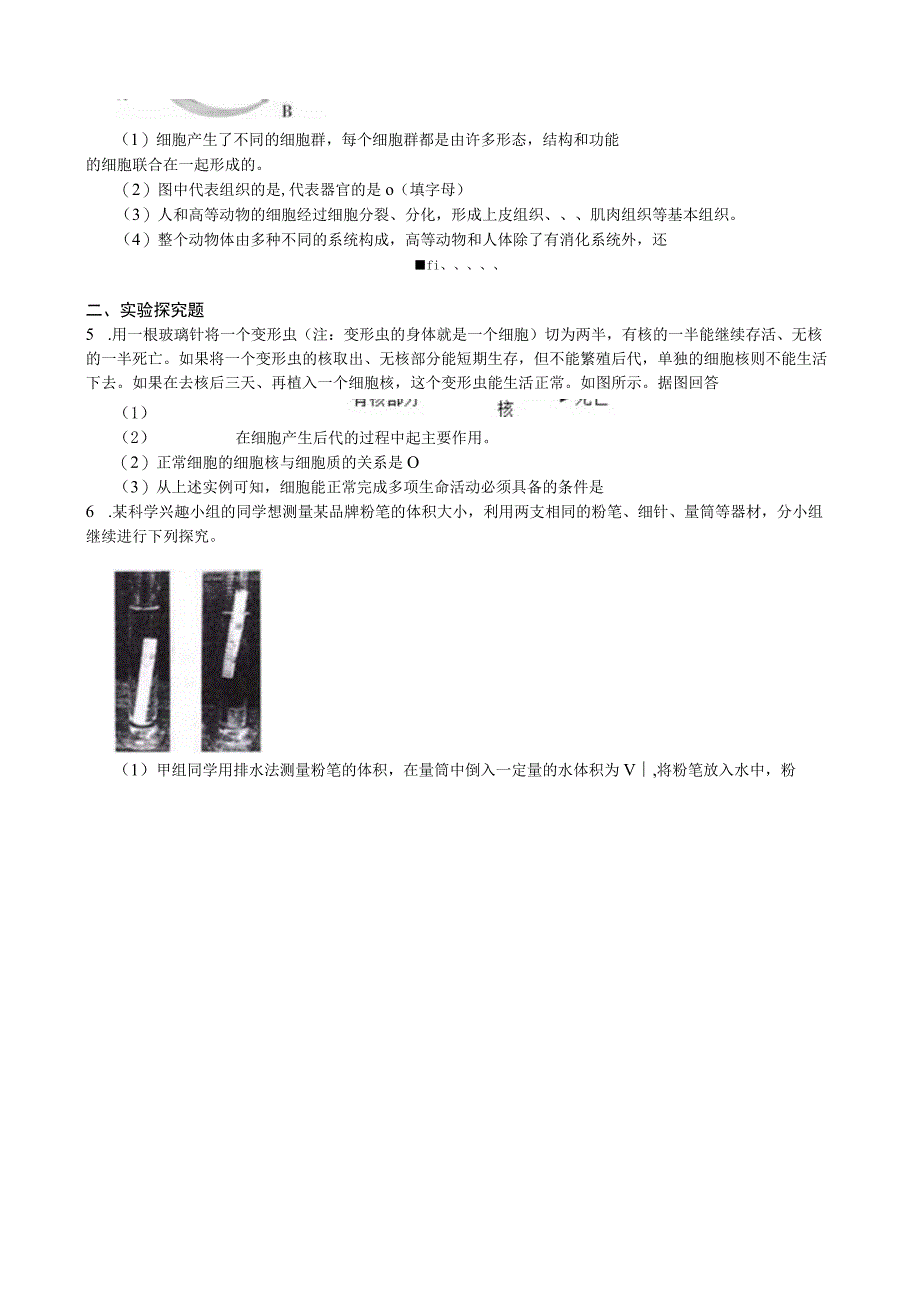 初中科学试卷2023年10月19日公开课教案教学设计课件资料.docx_第2页