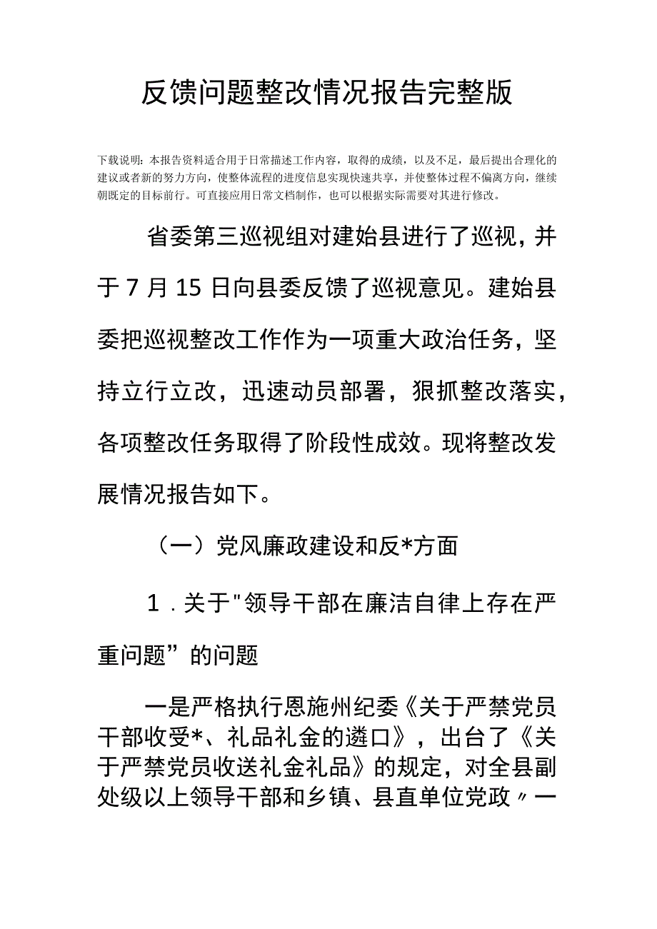 反馈问题整改情况报告完整版.docx_第2页