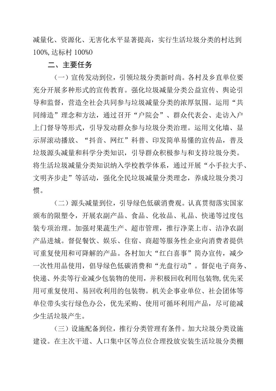 在全乡开展学习郧西县沙沟村经验推动垃圾革命活动实施方案 范本.docx_第3页