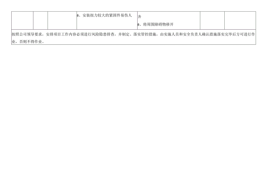 汽修车间检修风险隐患排查表.docx_第3页