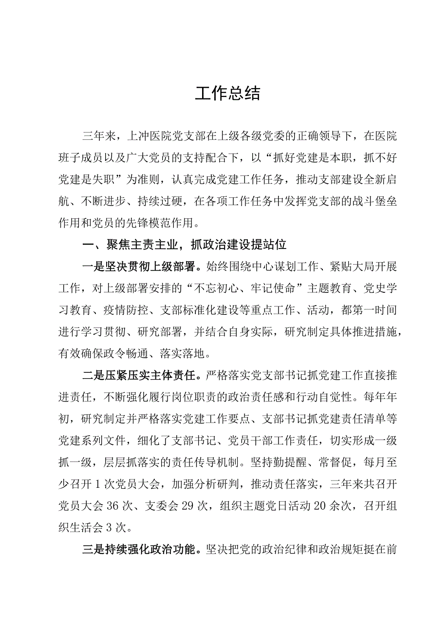 支部换届工作总结.docx_第1页