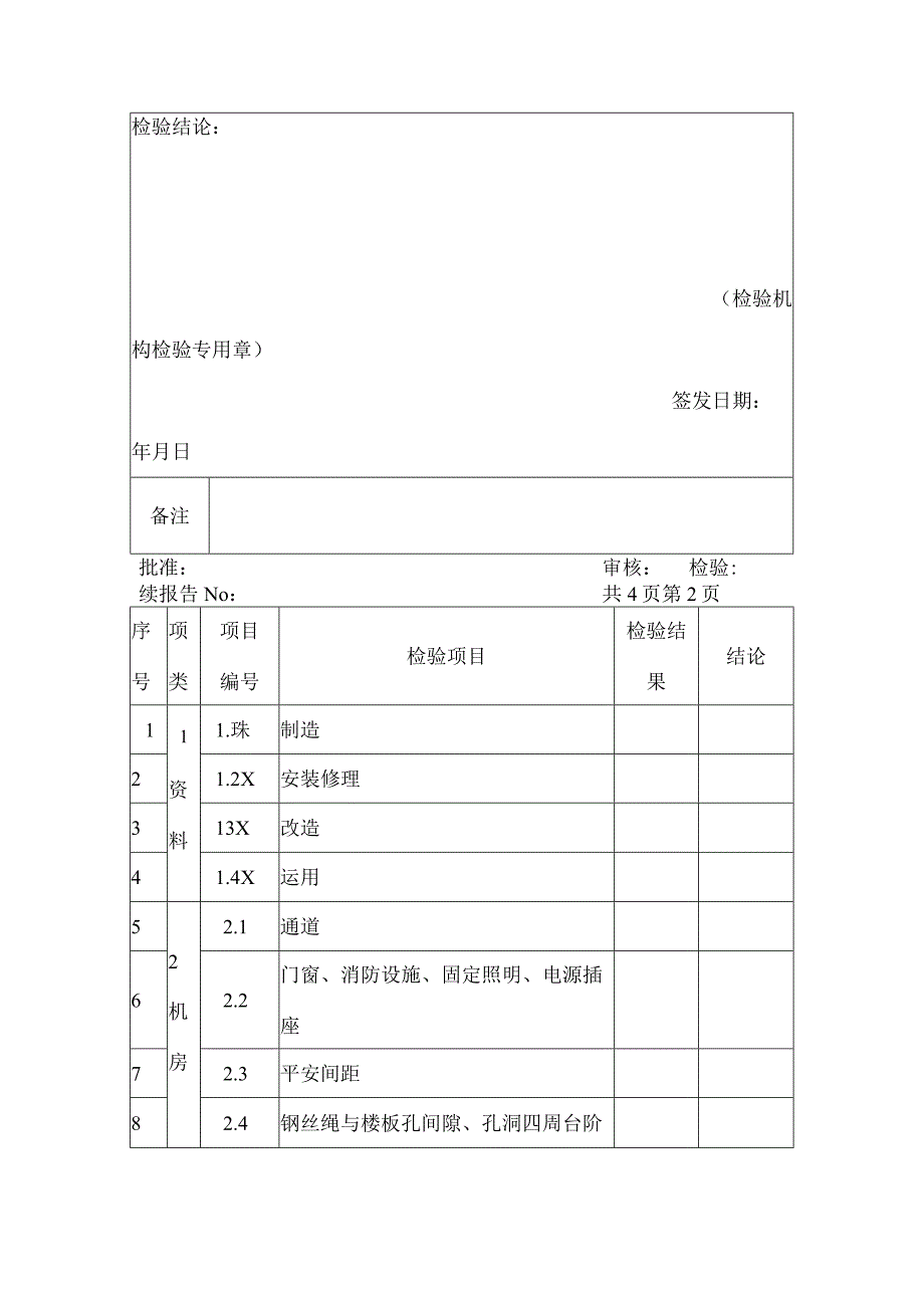 电梯验收检验报告样本.docx_第3页