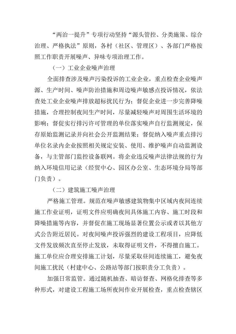 治理噪声异味污染进一步提升人民群众获得感专项行动工作方案.docx_第2页