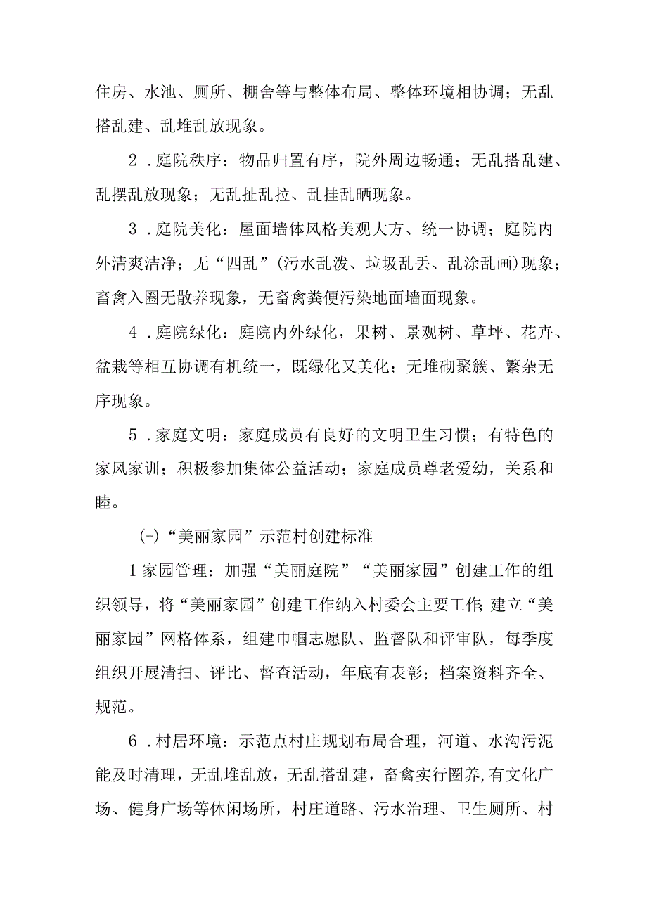 XX镇美丽家园美丽庭院创建工作实施方案.docx_第2页