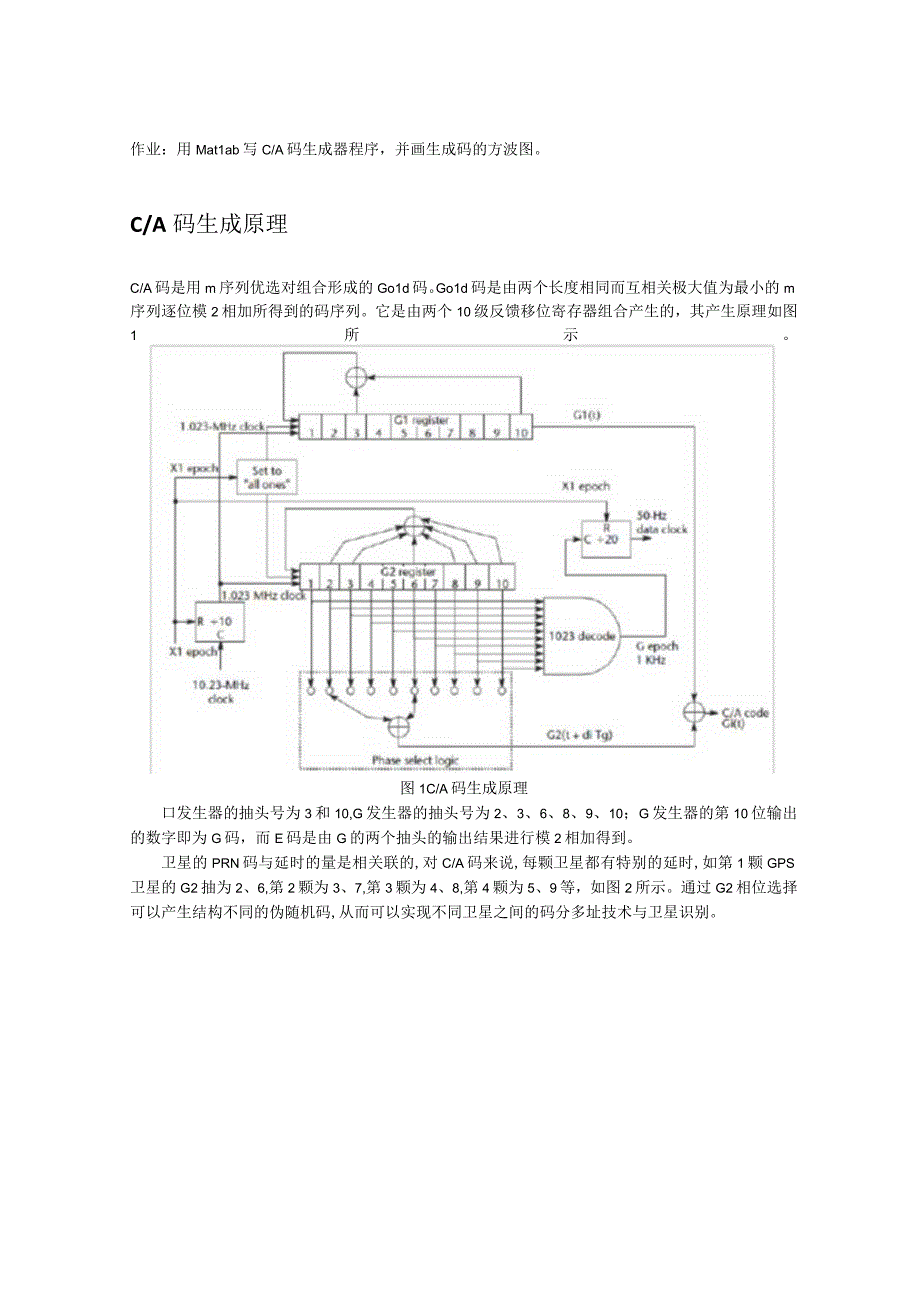 CA码生成原理及matlab程序实现.docx_第1页