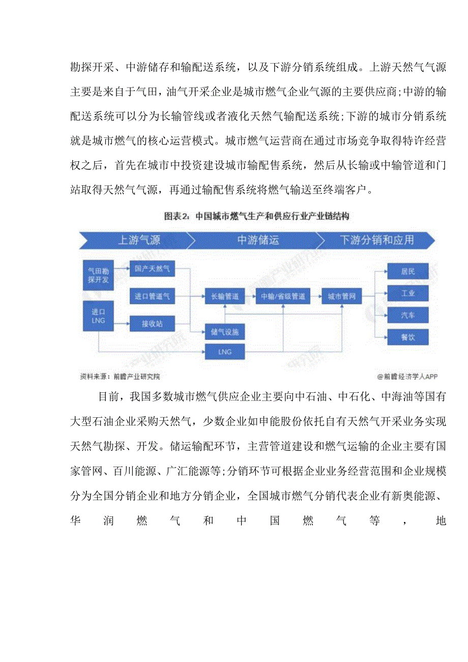 2023年中国城市燃气生产和供应行业发展研究报告.docx_第2页