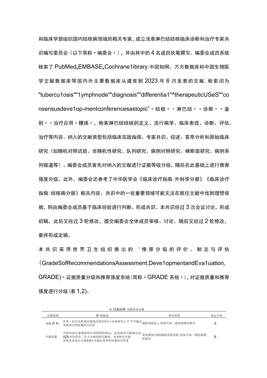 2023浅表淋巴结结核的诊断与治疗专家共识最全版.docx_第2页