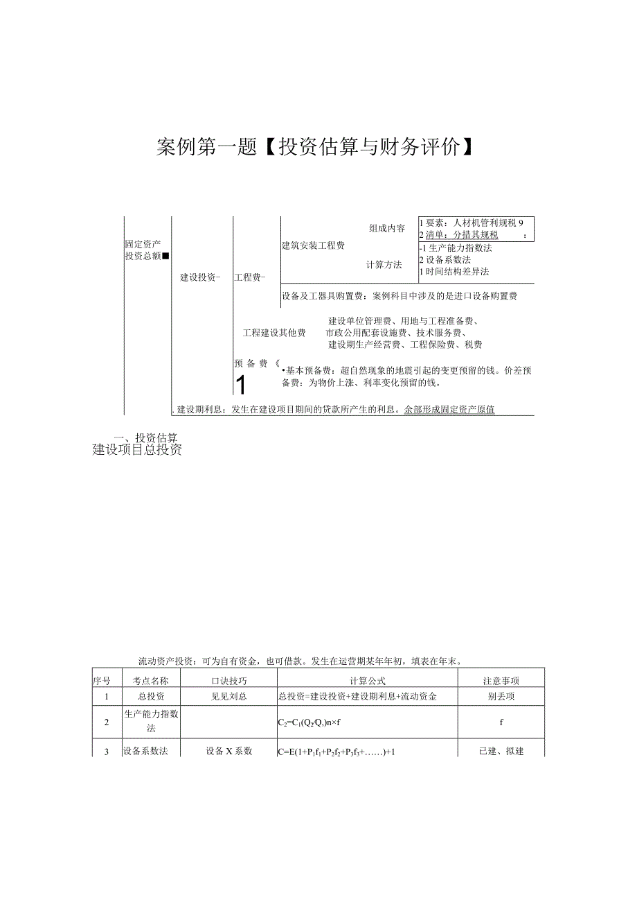 一级造价师建设工程造价案例分析课件土木建筑与安装工程.docx_第2页