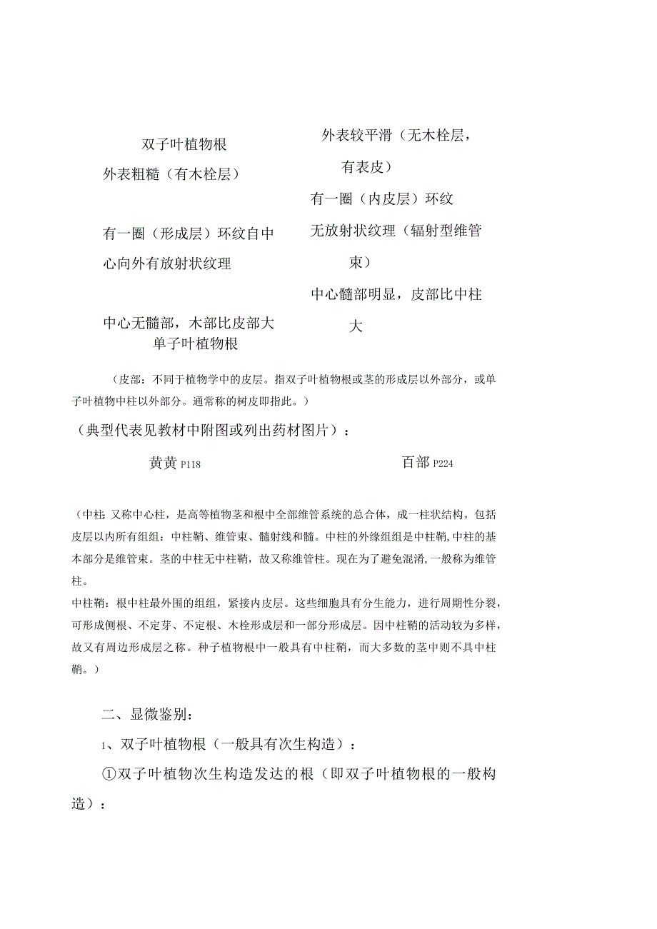 南方医大中药鉴定学教案01植物类中药10根及根茎类中药.docx_第2页