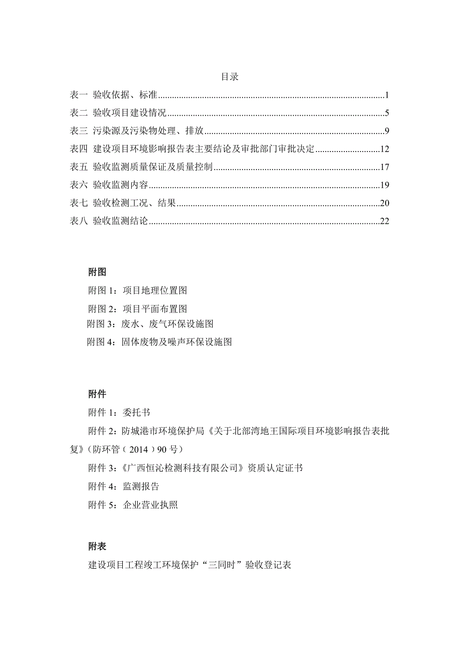 北部湾地王国际项目竣工环境保护验收监测报告表.docx_第2页