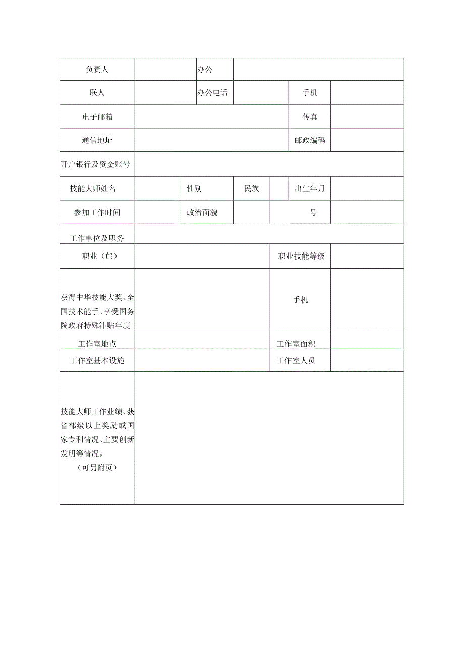 省级技能大师工作室建设项目申报表.docx_第3页