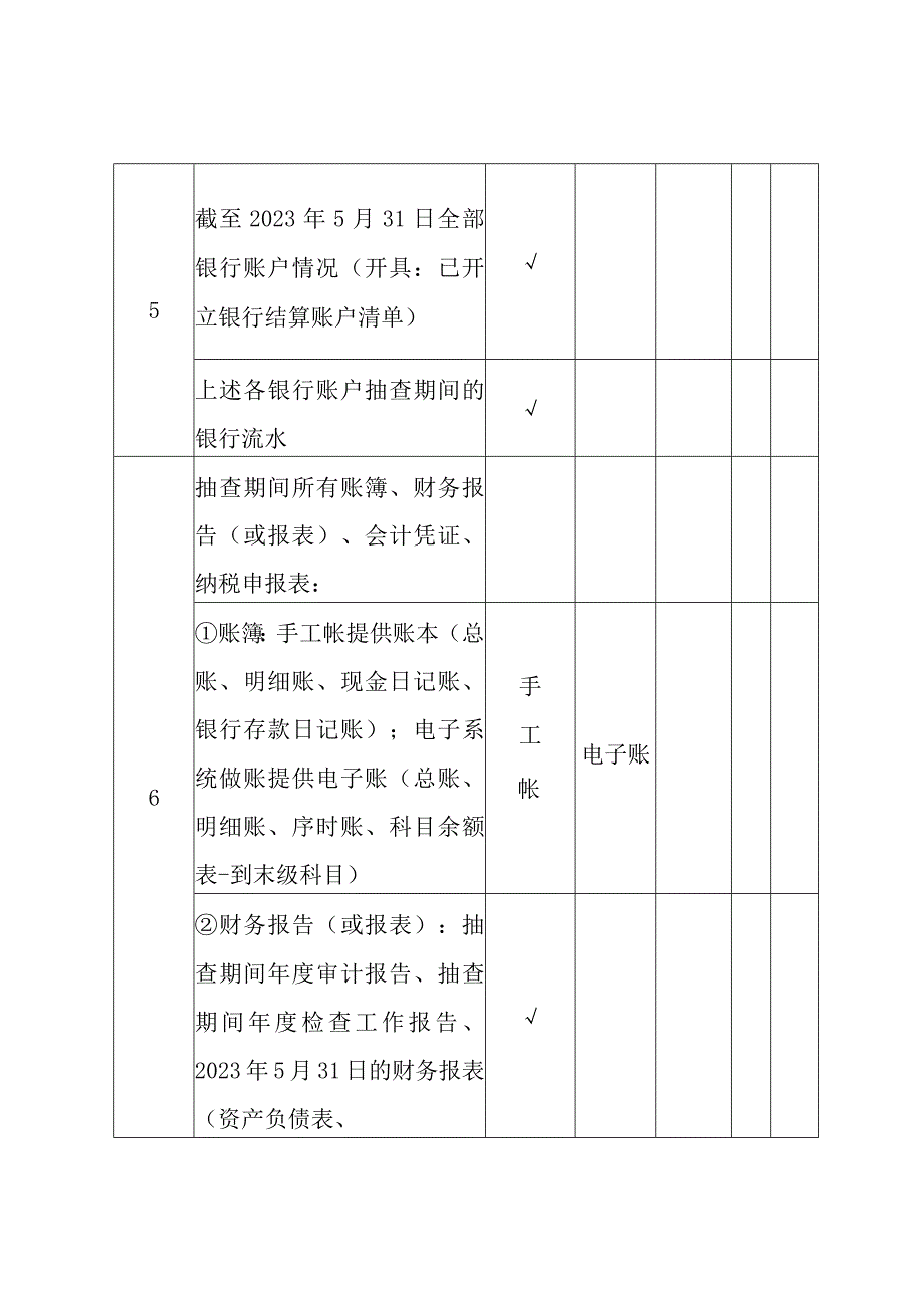 社会组织抽查审计资料清单.docx_第2页