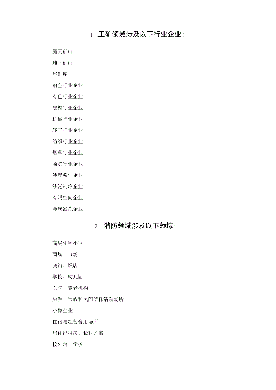 重点领域安全检查事项自我检查清单.docx_第2页