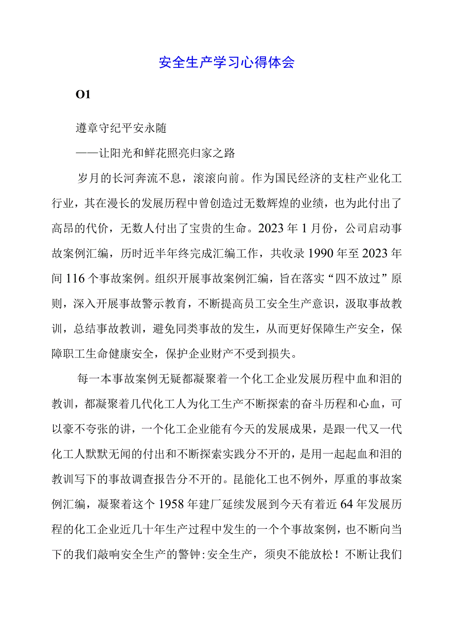 2023年安全生产学习心得体会.docx_第1页