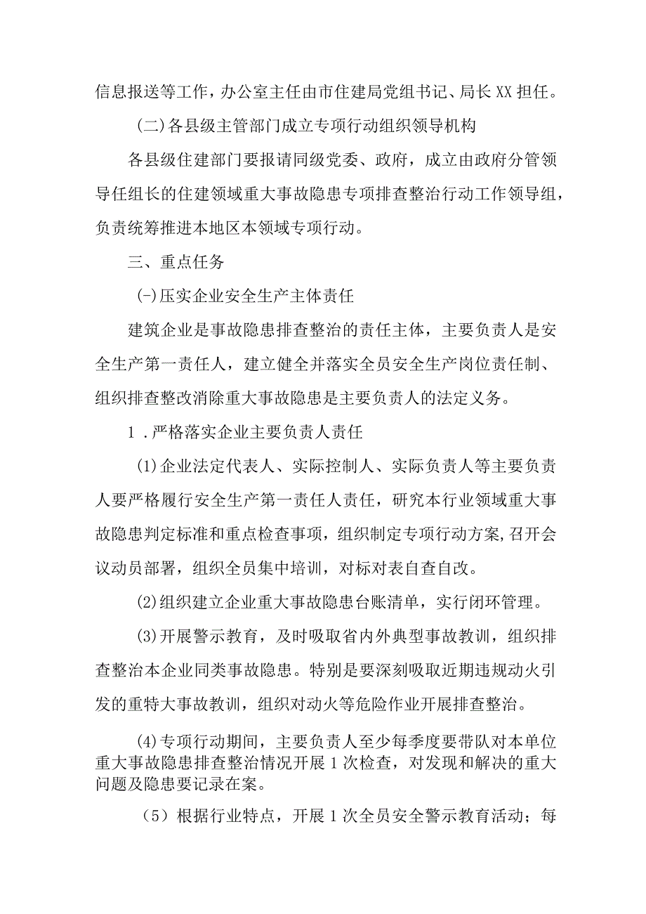 2023年市区开展重大事故隐患专项排查整治行动实施方案 合计7份_002.docx_第2页