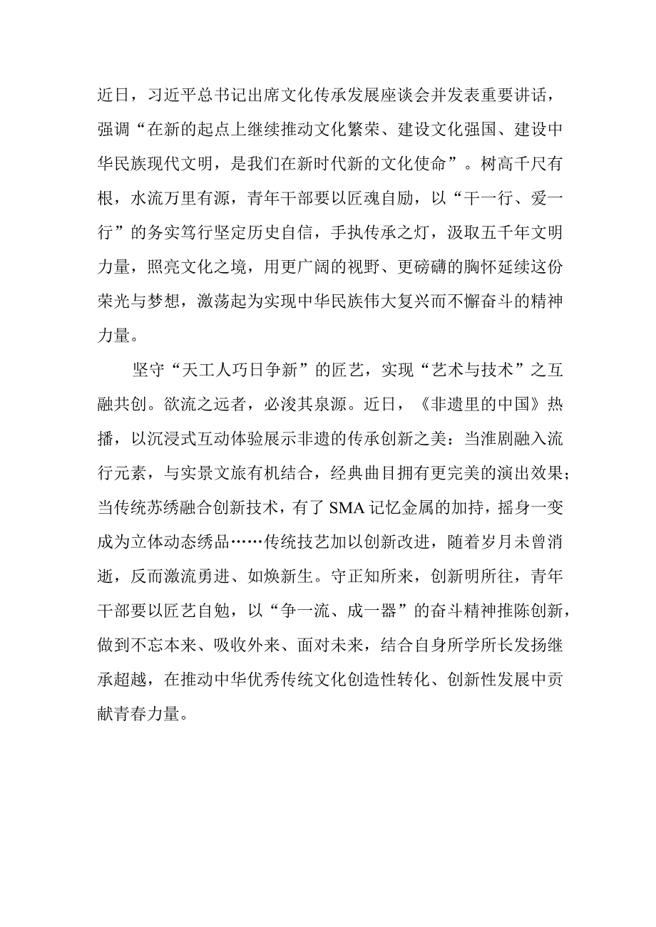 6月10日第七个文化和自然遗产日主题为加强非遗系统性保护促进可持续发展学习心得体会.docx_第2页