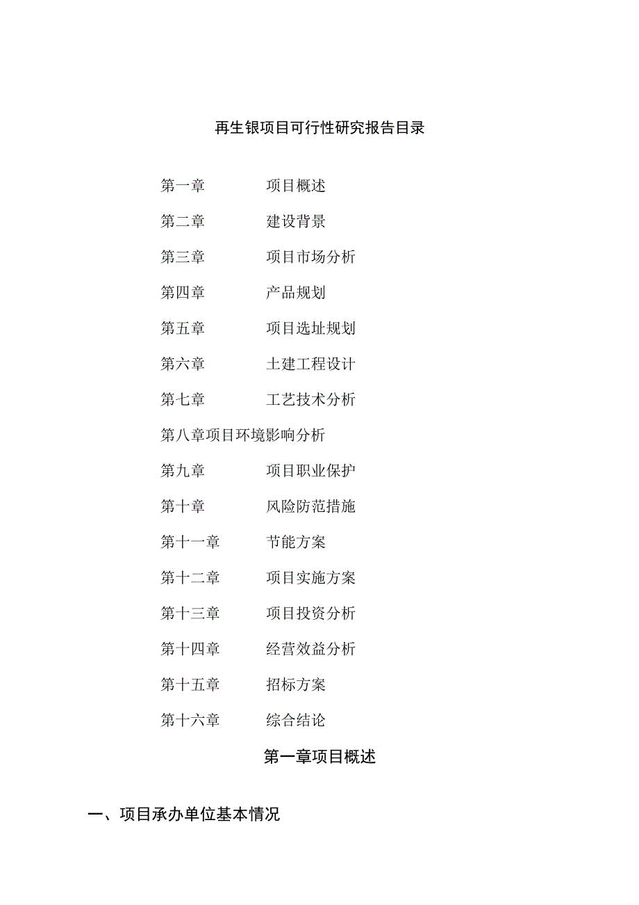 再生银项目可行性研究报告总投资16000万元59亩.docx_第2页