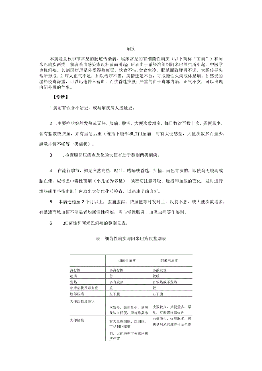 中医内科痢疾中医诊疗规范诊疗指南2023版.docx_第1页