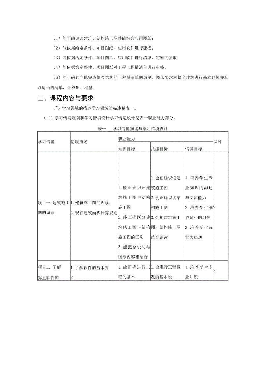 《预算软件应用》课程标准.docx_第3页