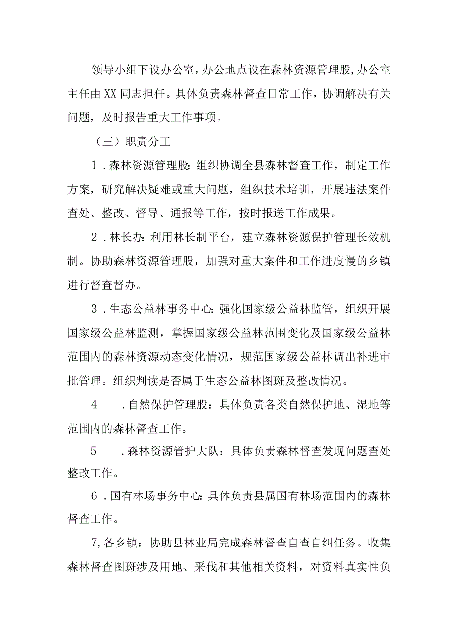 XX县森林督查自查自纠工作方案.docx_第3页